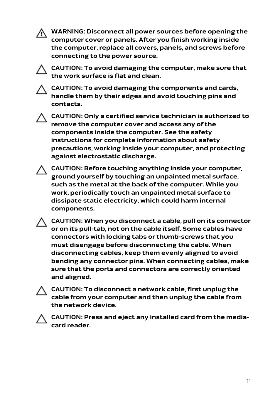 Dell Alienware 13 (Late 2014) User Manual | Page 11 / 119