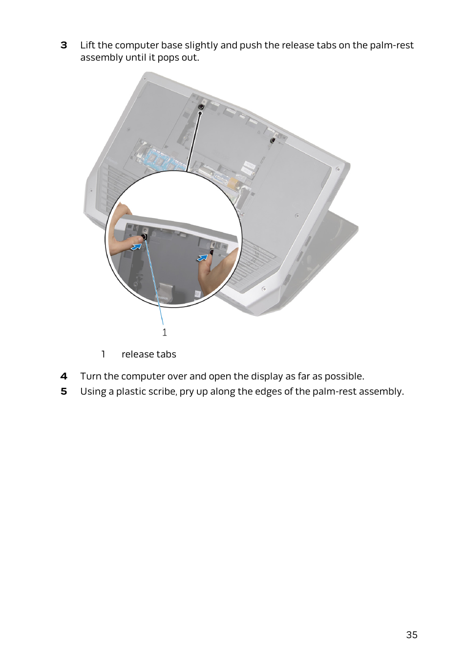 Dell Alienware 13 (Late 2014) User Manual | Page 35 / 119