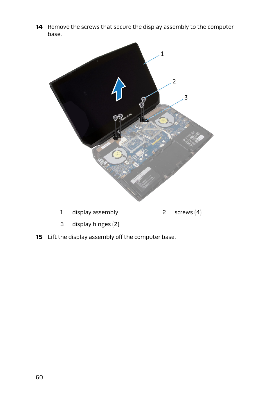 Dell Alienware 13 (Late 2014) User Manual | Page 60 / 119