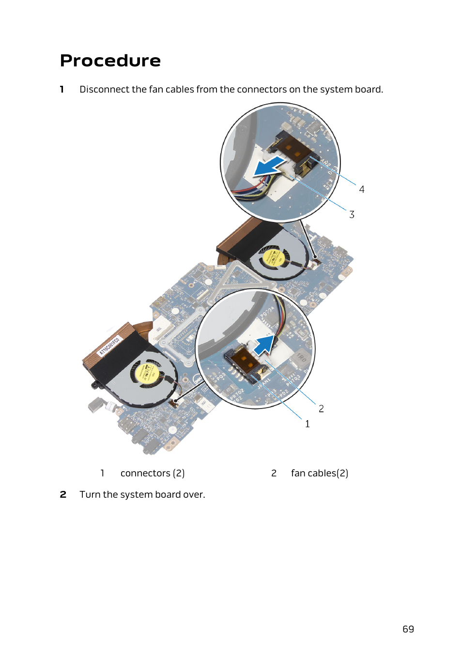 Procedure | Dell Alienware 13 (Late 2014) User Manual | Page 69 / 119