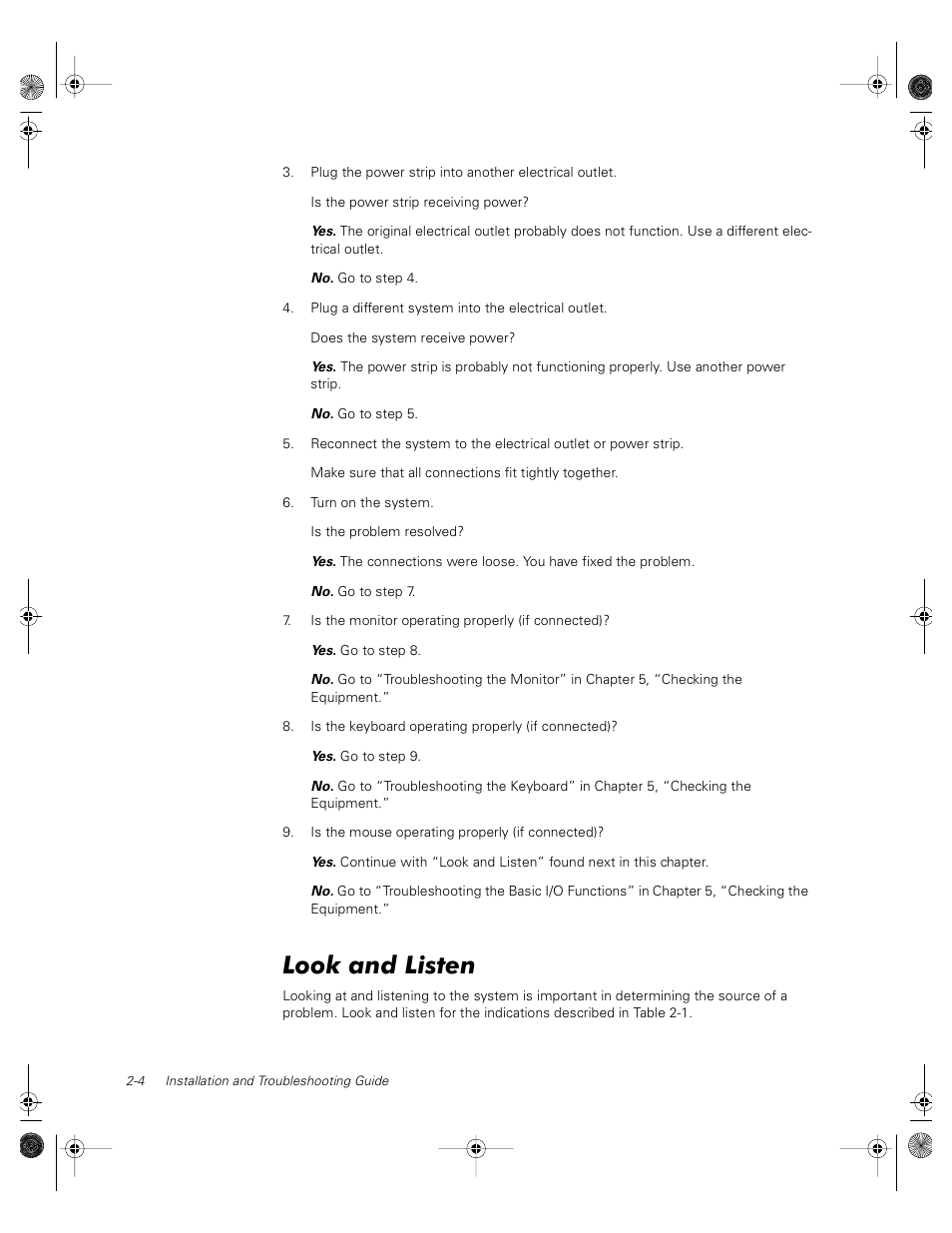 Look and listen | Dell PowerVault 735N (Rackmount NAS Appliance) User Manual | Page 16 / 118