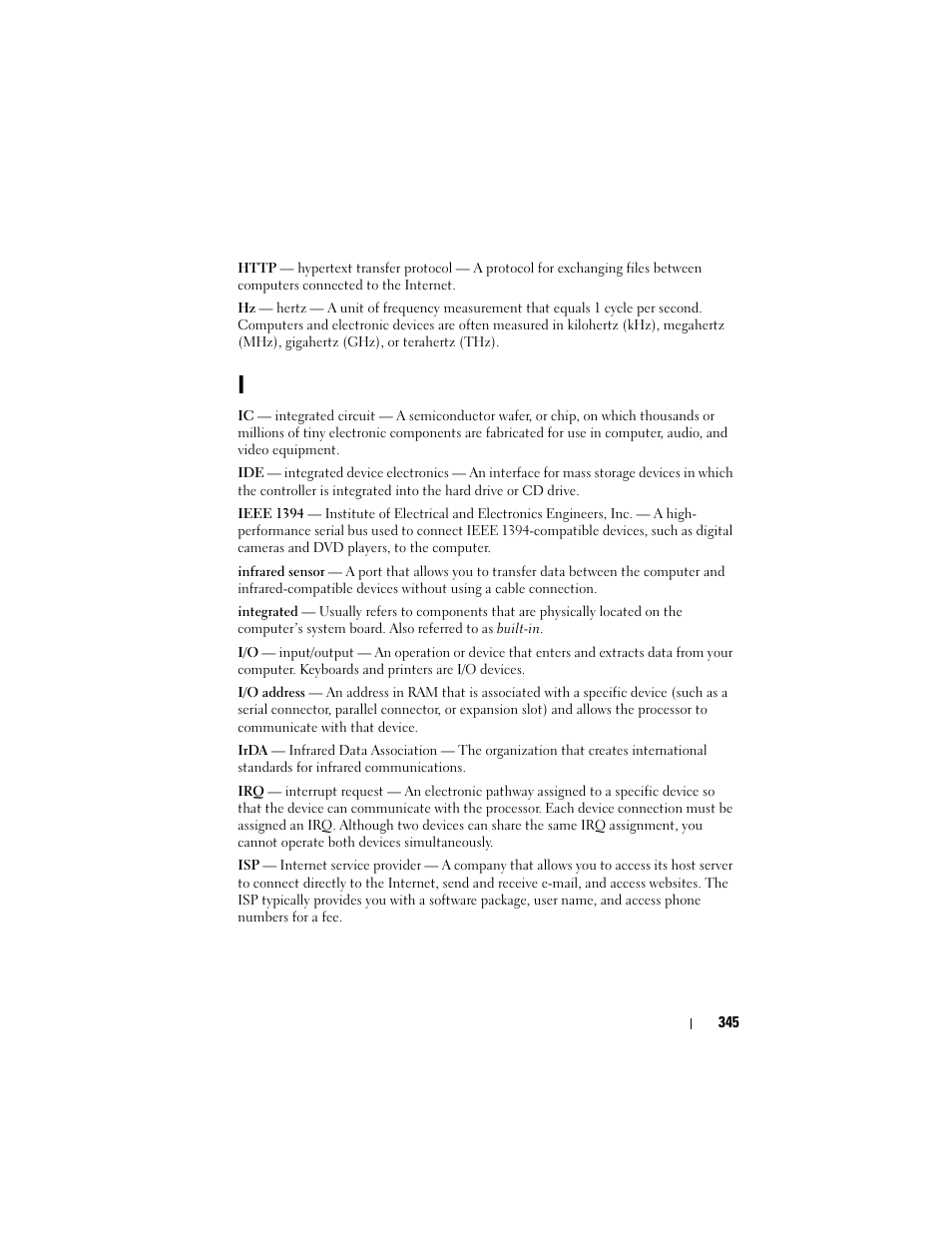 Dell Studio 1747 (Late 2009) User Manual | Page 345 / 354