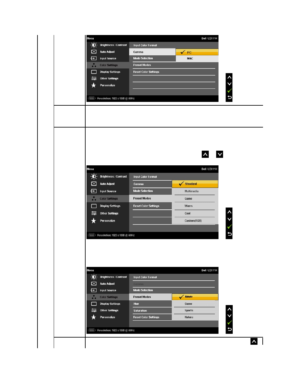 Dell U2211H Monitor User Manual | Page 20 / 38