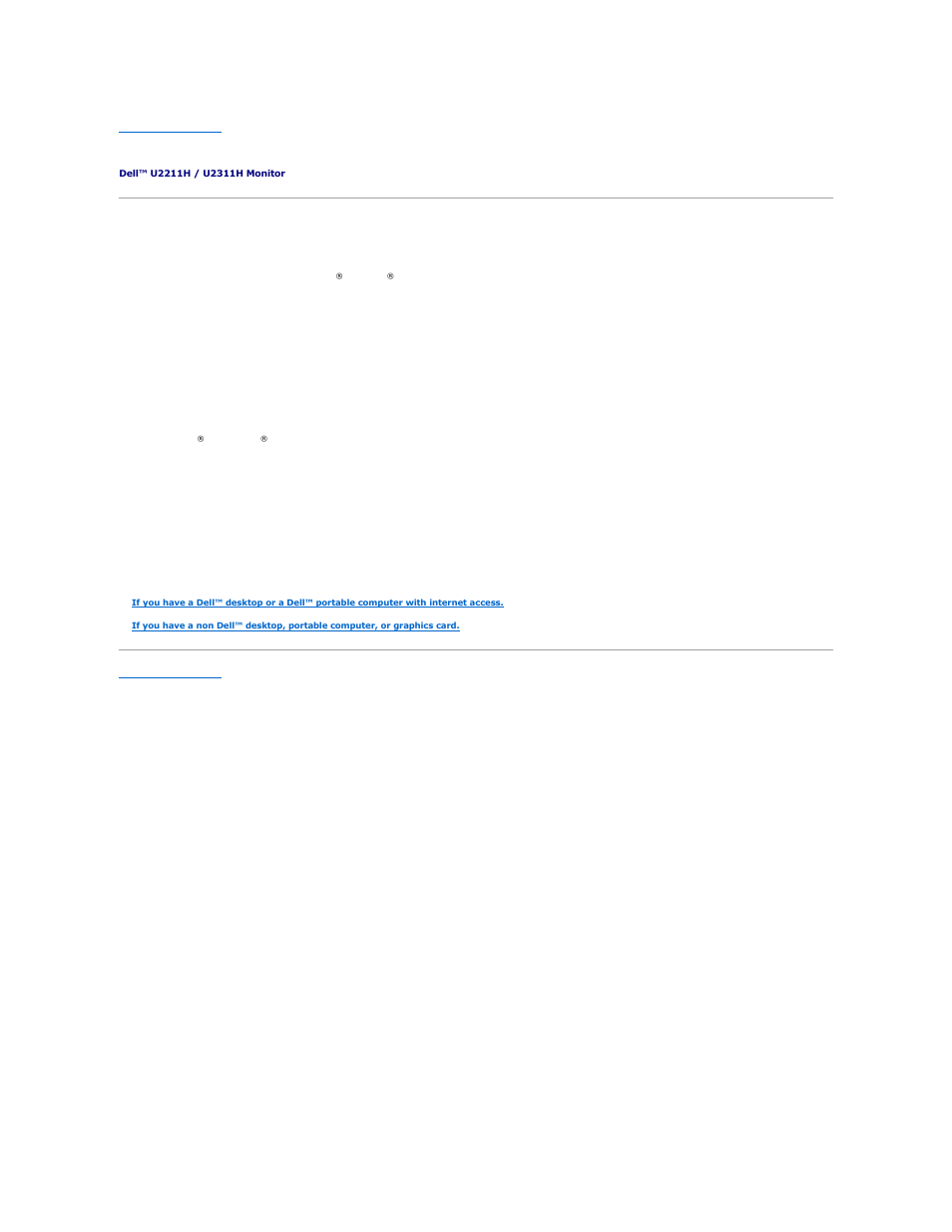 Setting up your monitor | Dell U2211H Monitor User Manual | Page 28 / 38