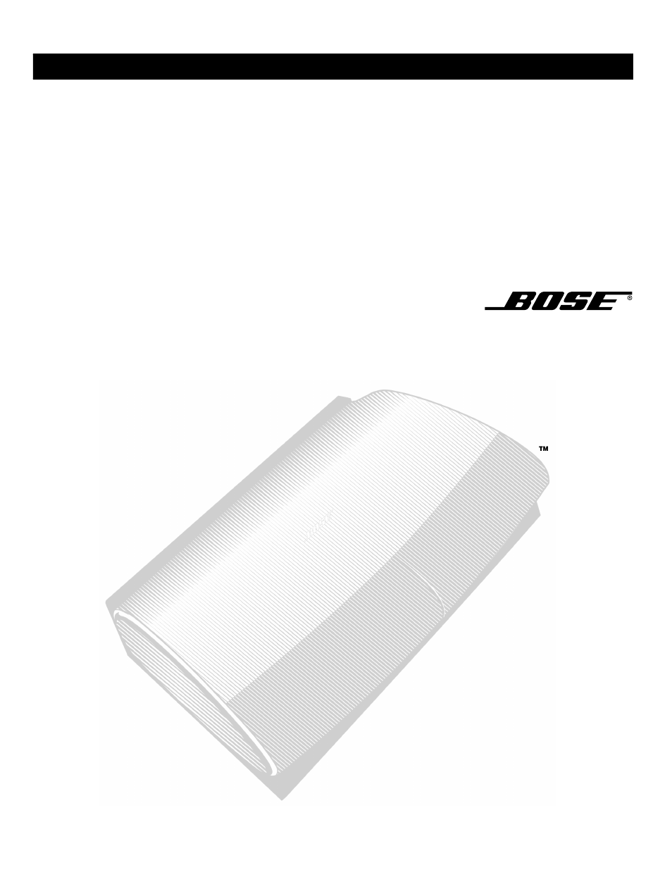 Bose AM259777 User Manual | 32 pages