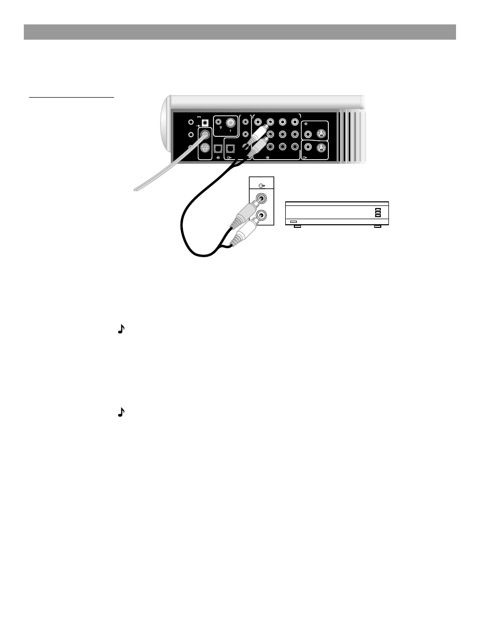 Reference, Using digital audio connections, Using optical digital audio connections | Connecting other playback equipment, Aux input connections, Cd changer or other playback equipment | Bose AM259777 User Manual | Page 27 / 32