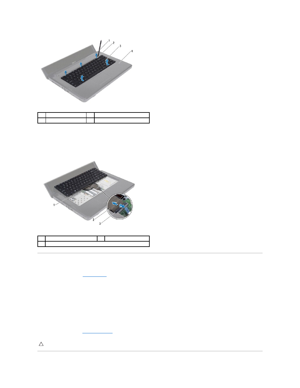 Replacing the keyboard | Dell Inspiron 15 (N5030, Mid 2010) User Manual | Page 24 / 41