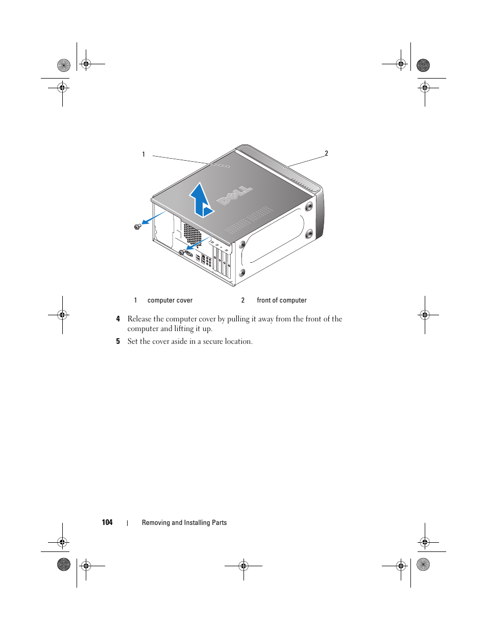 Dell Vostro 200 (Mid 2007) User Manual | Page 104 / 214