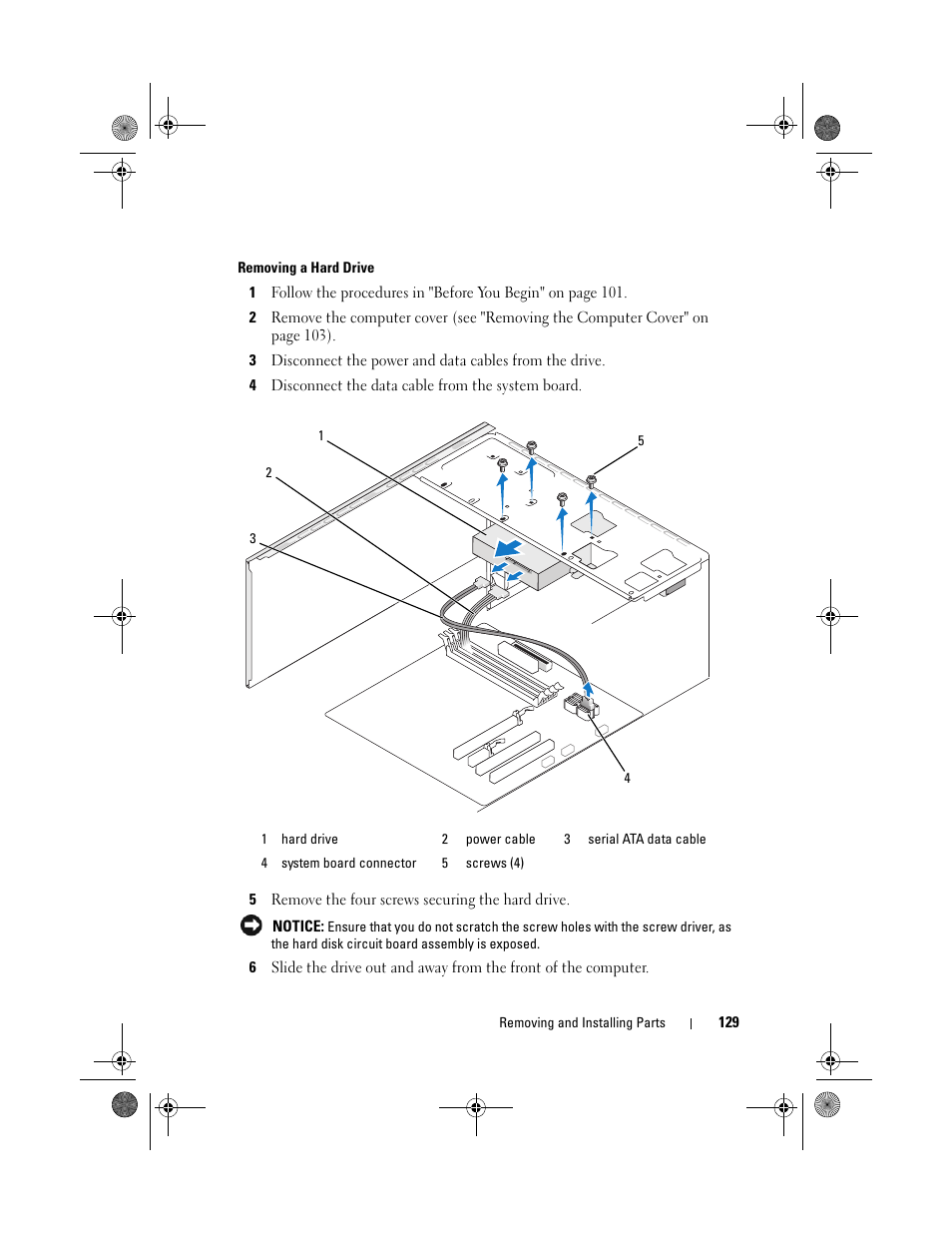 Dell Vostro 200 (Mid 2007) User Manual | Page 129 / 214