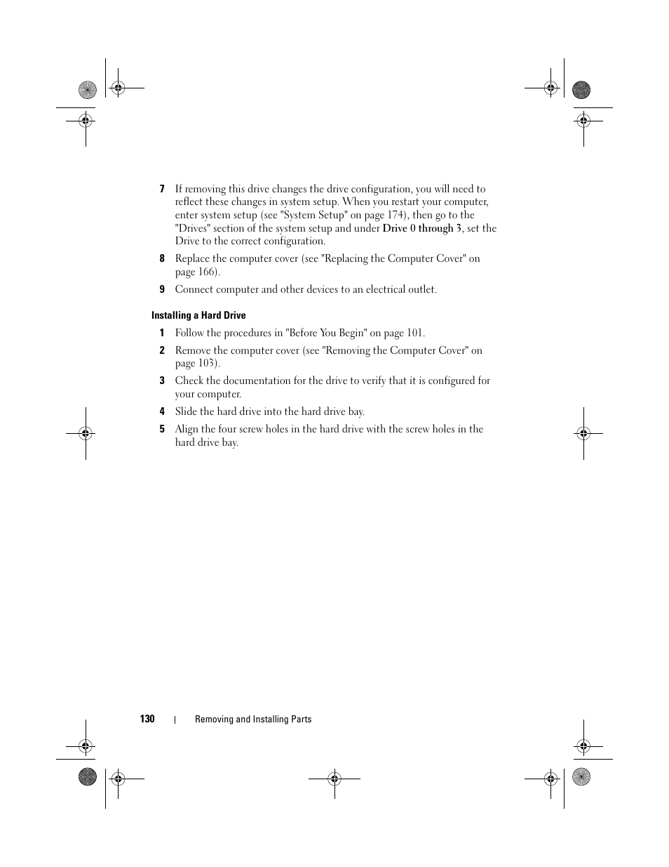 Dell Vostro 200 (Mid 2007) User Manual | Page 130 / 214