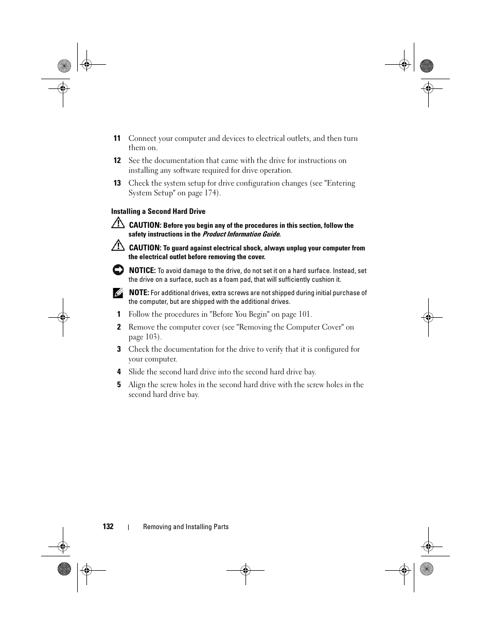 Dell Vostro 200 (Mid 2007) User Manual | Page 132 / 214