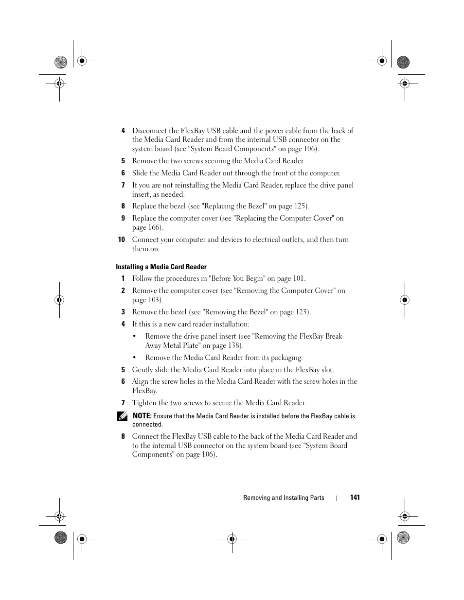 Dell Vostro 200 (Mid 2007) User Manual | Page 141 / 214