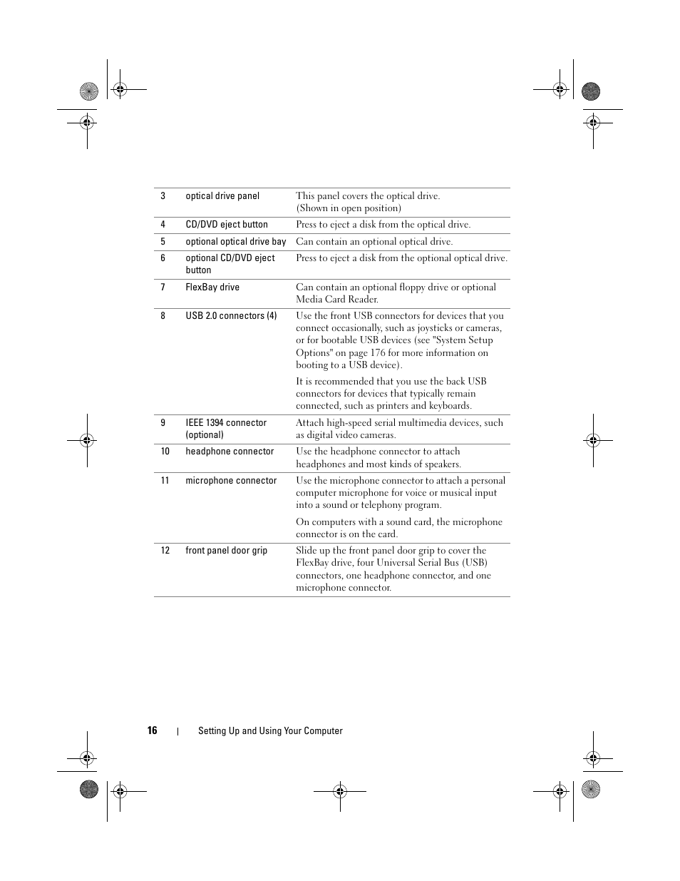 Dell Vostro 200 (Mid 2007) User Manual | Page 16 / 214