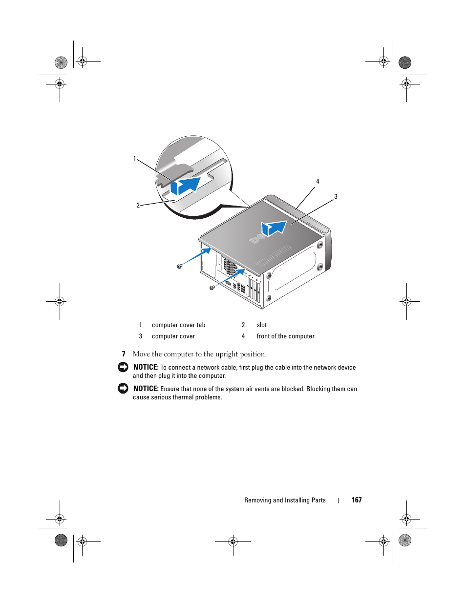 Dell Vostro 200 (Mid 2007) User Manual | Page 167 / 214