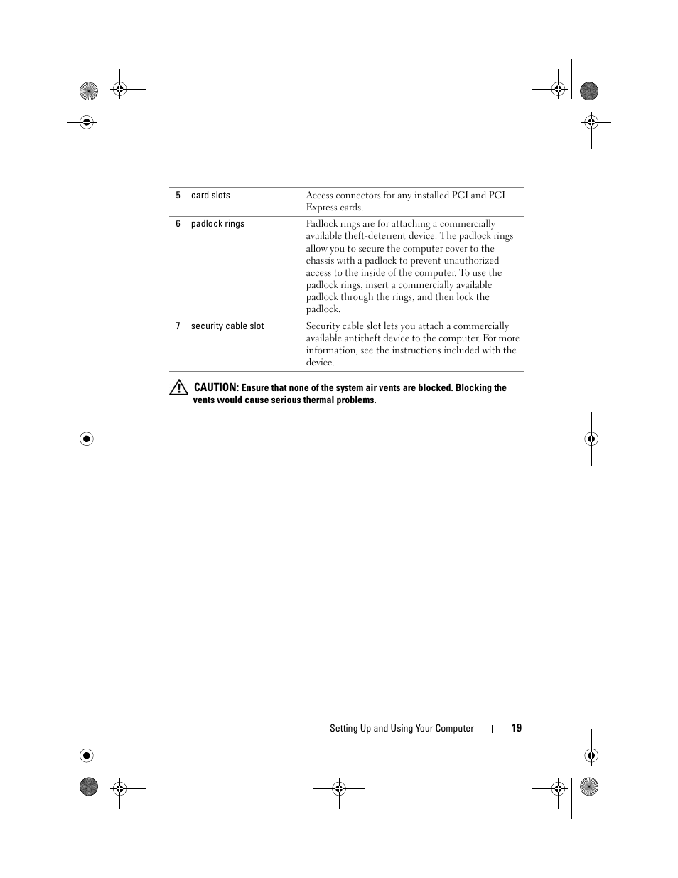 Dell Vostro 200 (Mid 2007) User Manual | Page 19 / 214