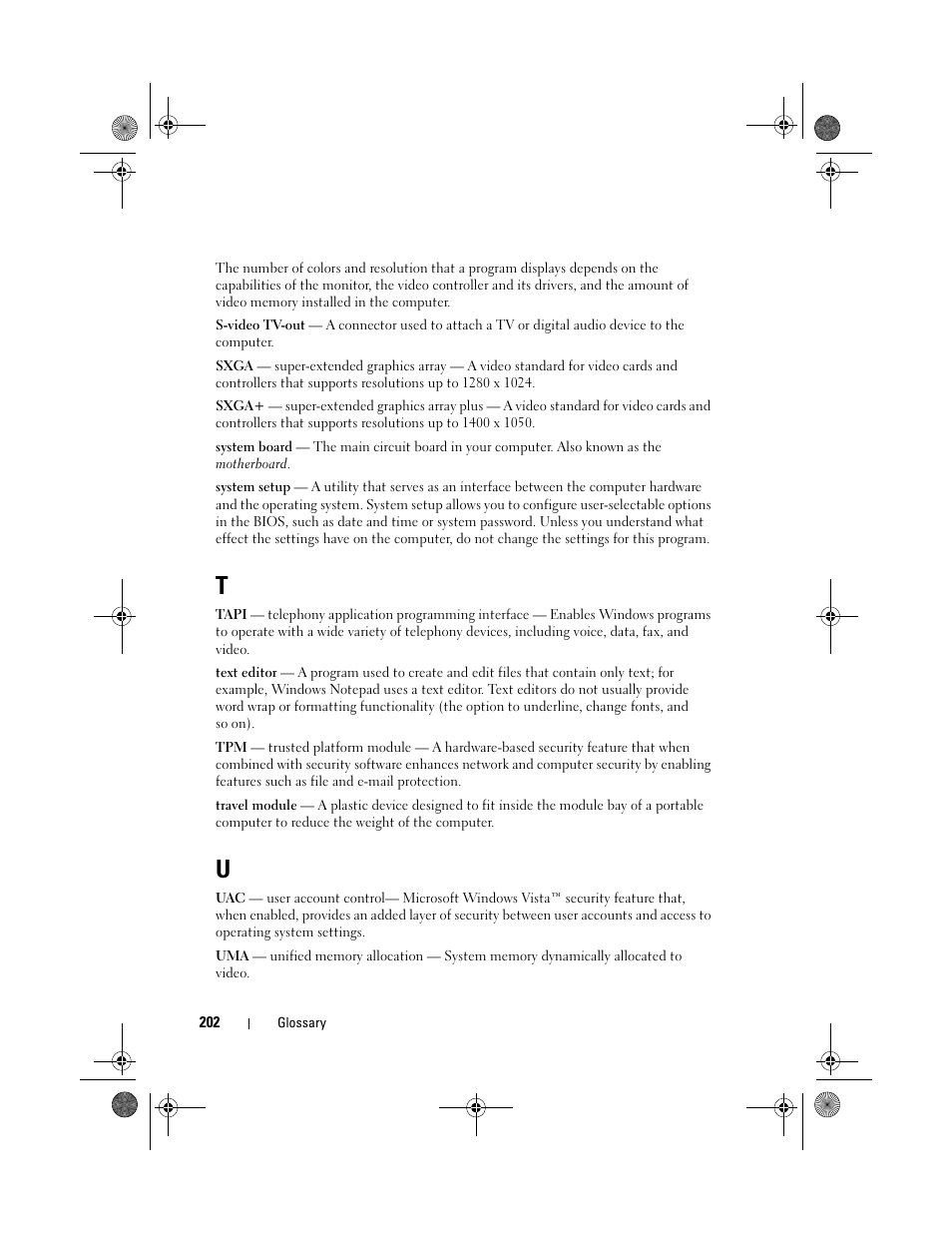 Dell Vostro 200 (Mid 2007) User Manual | Page 202 / 214