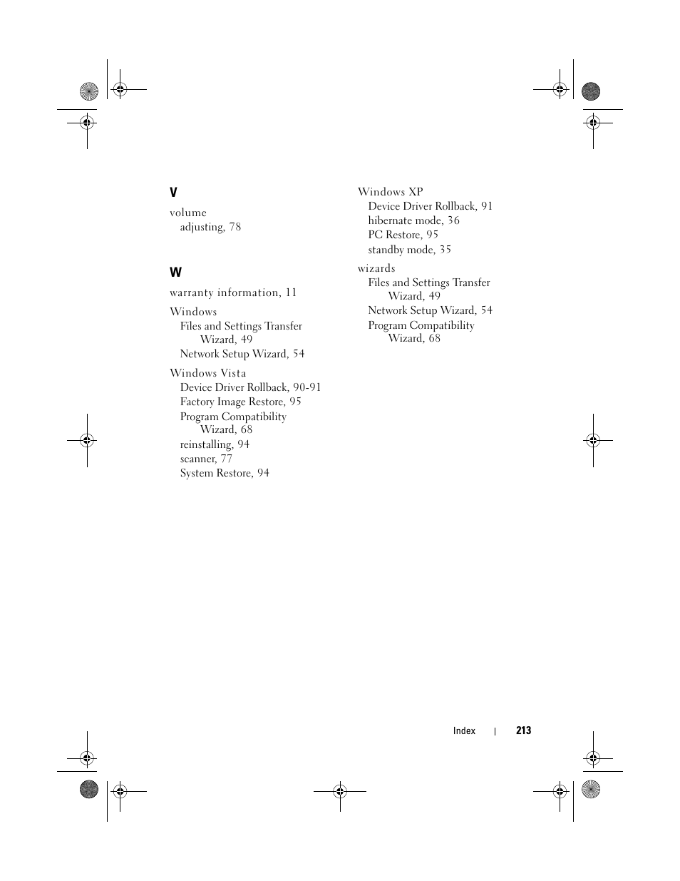 Dell Vostro 200 (Mid 2007) User Manual | Page 213 / 214