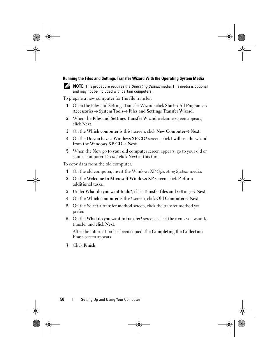 Dell Vostro 200 (Mid 2007) User Manual | Page 50 / 214