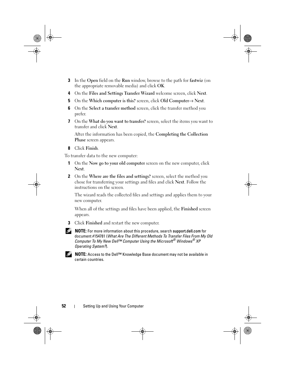 Dell Vostro 200 (Mid 2007) User Manual | Page 52 / 214