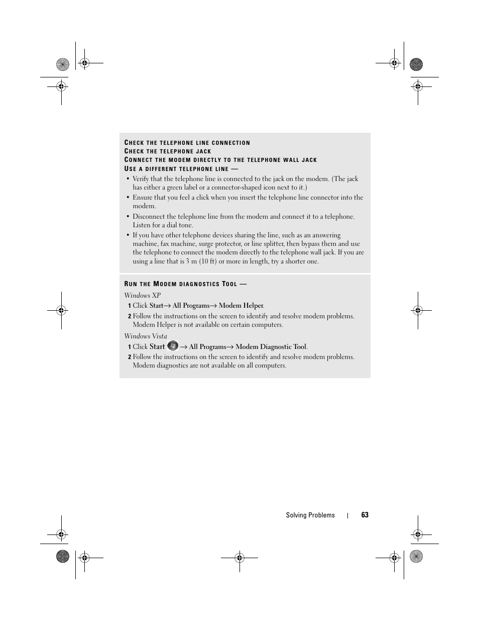 Dell Vostro 200 (Mid 2007) User Manual | Page 63 / 214