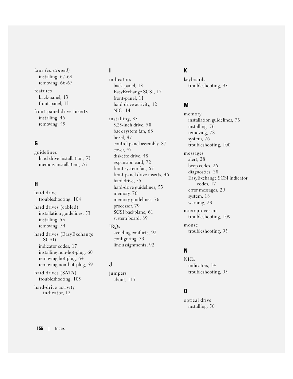 Dell POWEREDGE 840 User Manual | Page 156 / 158