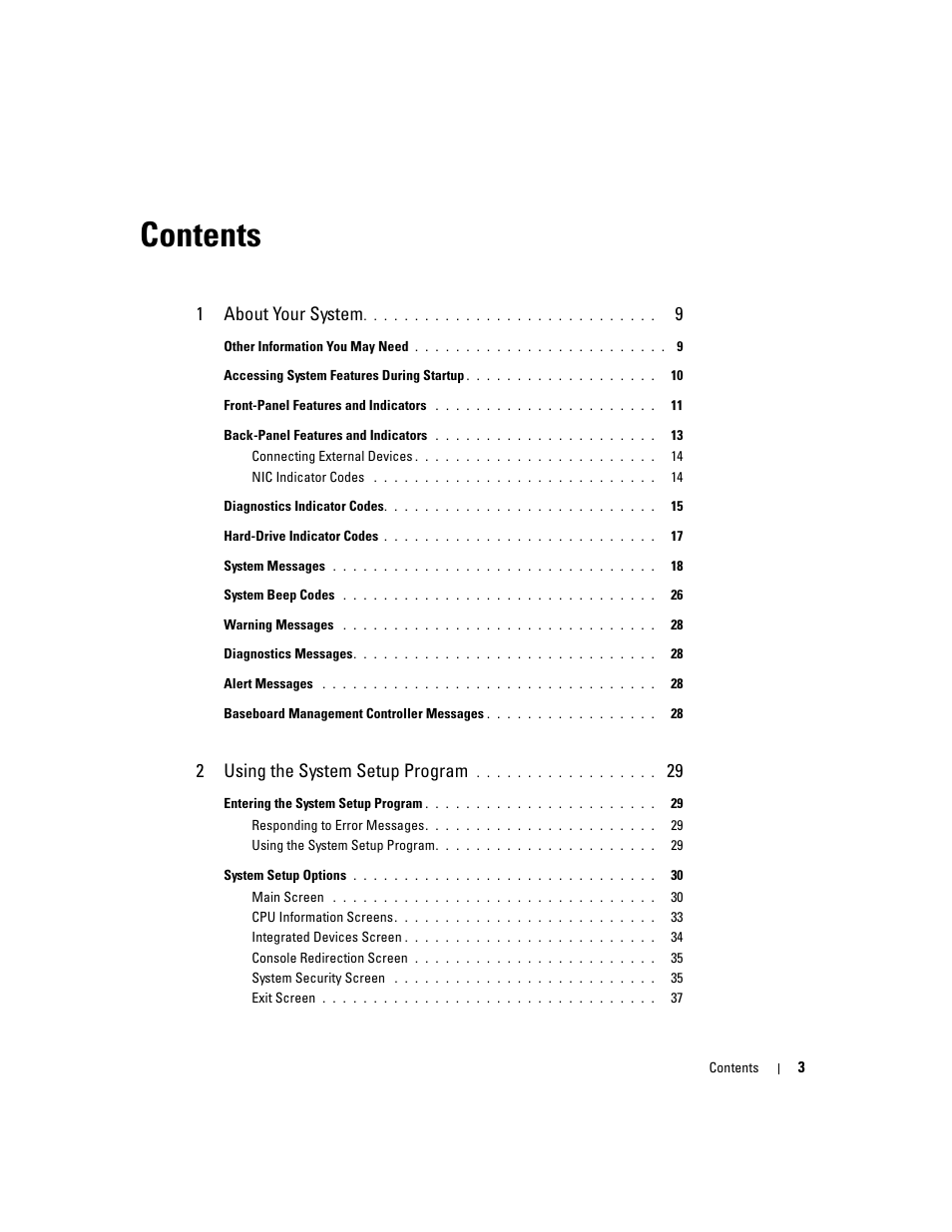 Dell POWEREDGE 840 User Manual | Page 3 / 158