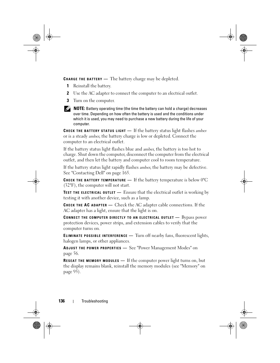 Dell Vostro 1000 (Mid 2007) User Manual | Page 136 / 210