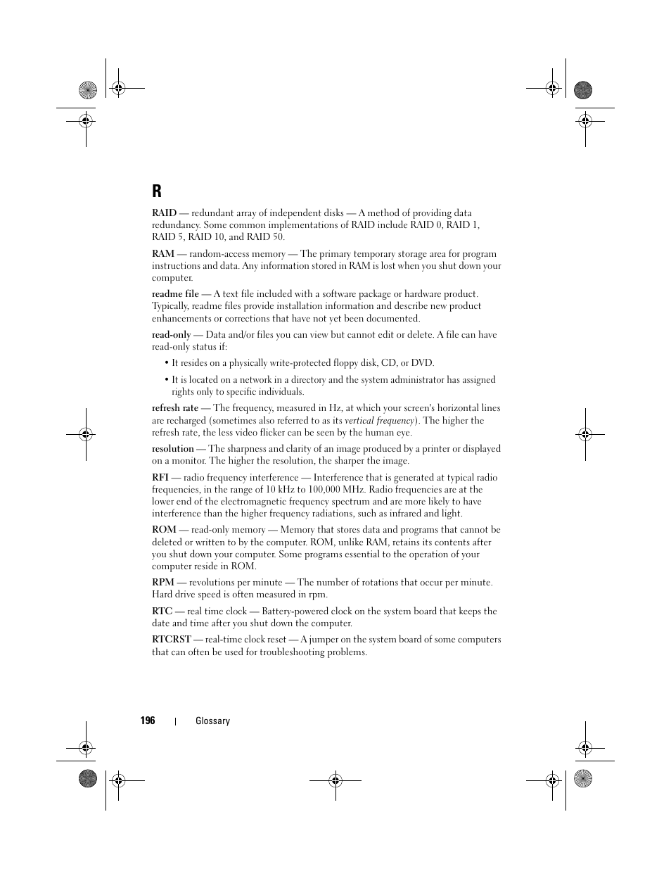 Dell Vostro 1000 (Mid 2007) User Manual | Page 196 / 210