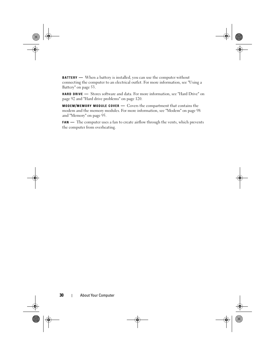 Dell Vostro 1000 (Mid 2007) User Manual | Page 30 / 210
