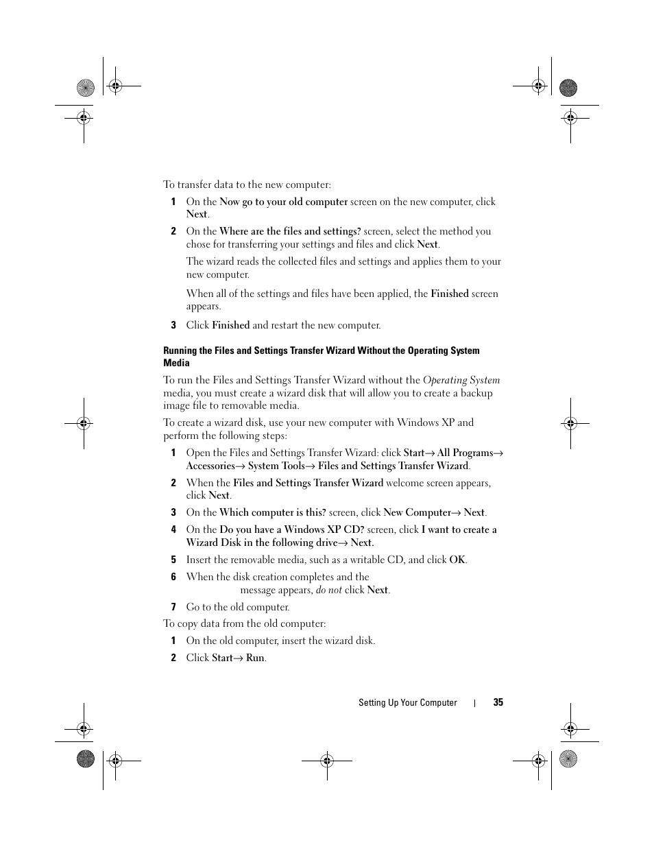 Dell Vostro 1000 (Mid 2007) User Manual | Page 35 / 210