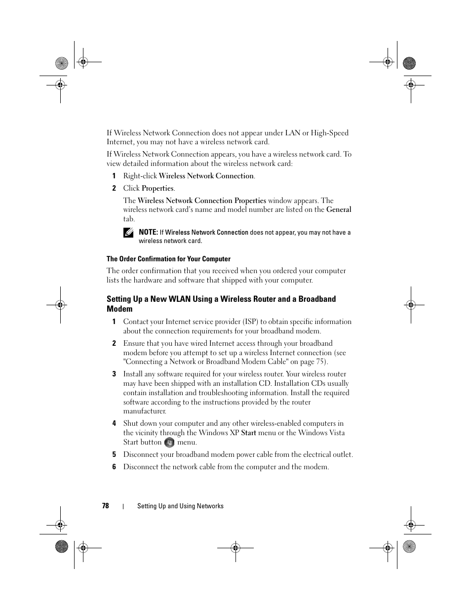 Dell Vostro 1000 (Mid 2007) User Manual | Page 78 / 210