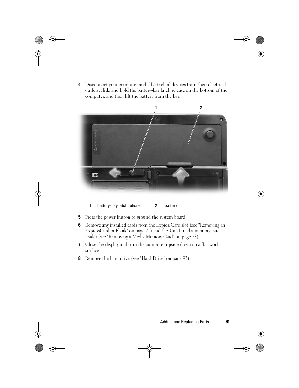 Dell Vostro 1000 (Mid 2007) User Manual | Page 91 / 210