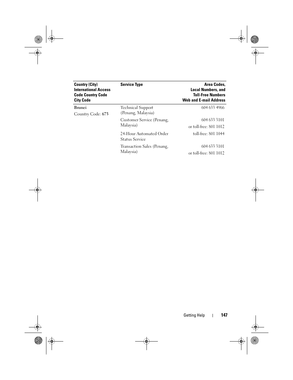 Dell PowerEdge T105 User Manual | Page 147 / 190