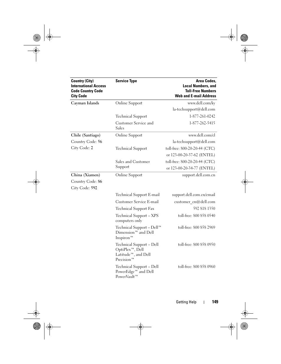 Dell PowerEdge T105 User Manual | Page 149 / 190