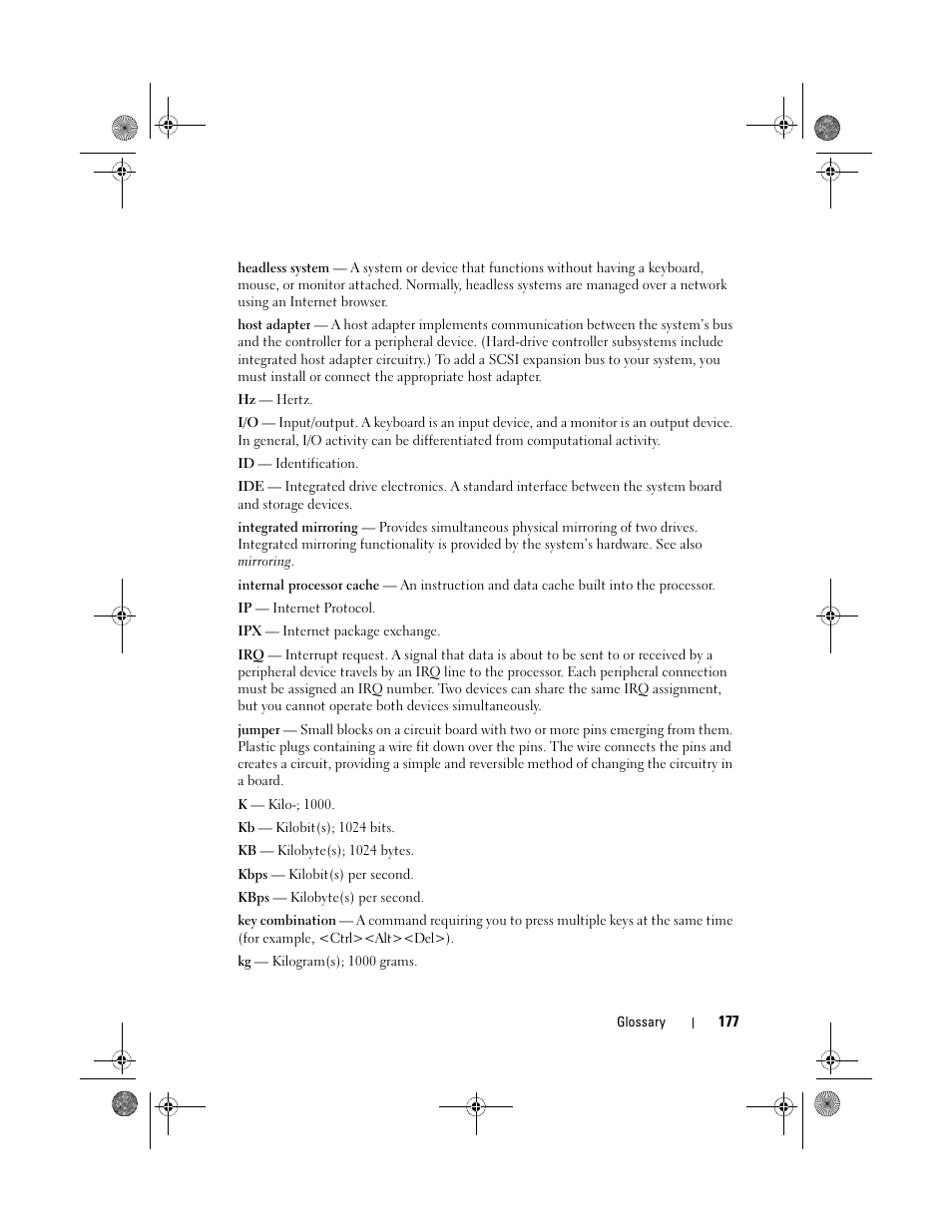 Dell PowerEdge T105 User Manual | Page 177 / 190