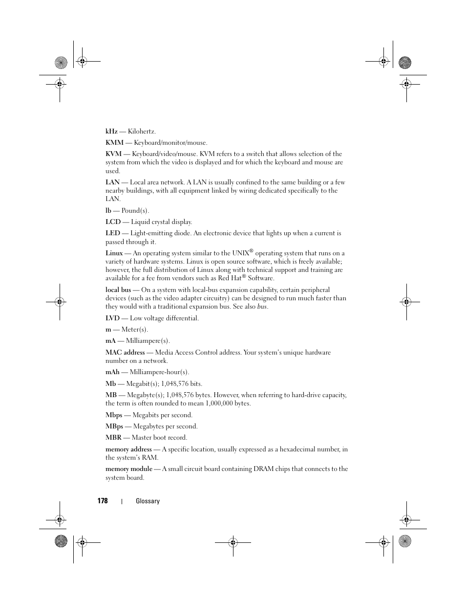 Dell PowerEdge T105 User Manual | Page 178 / 190