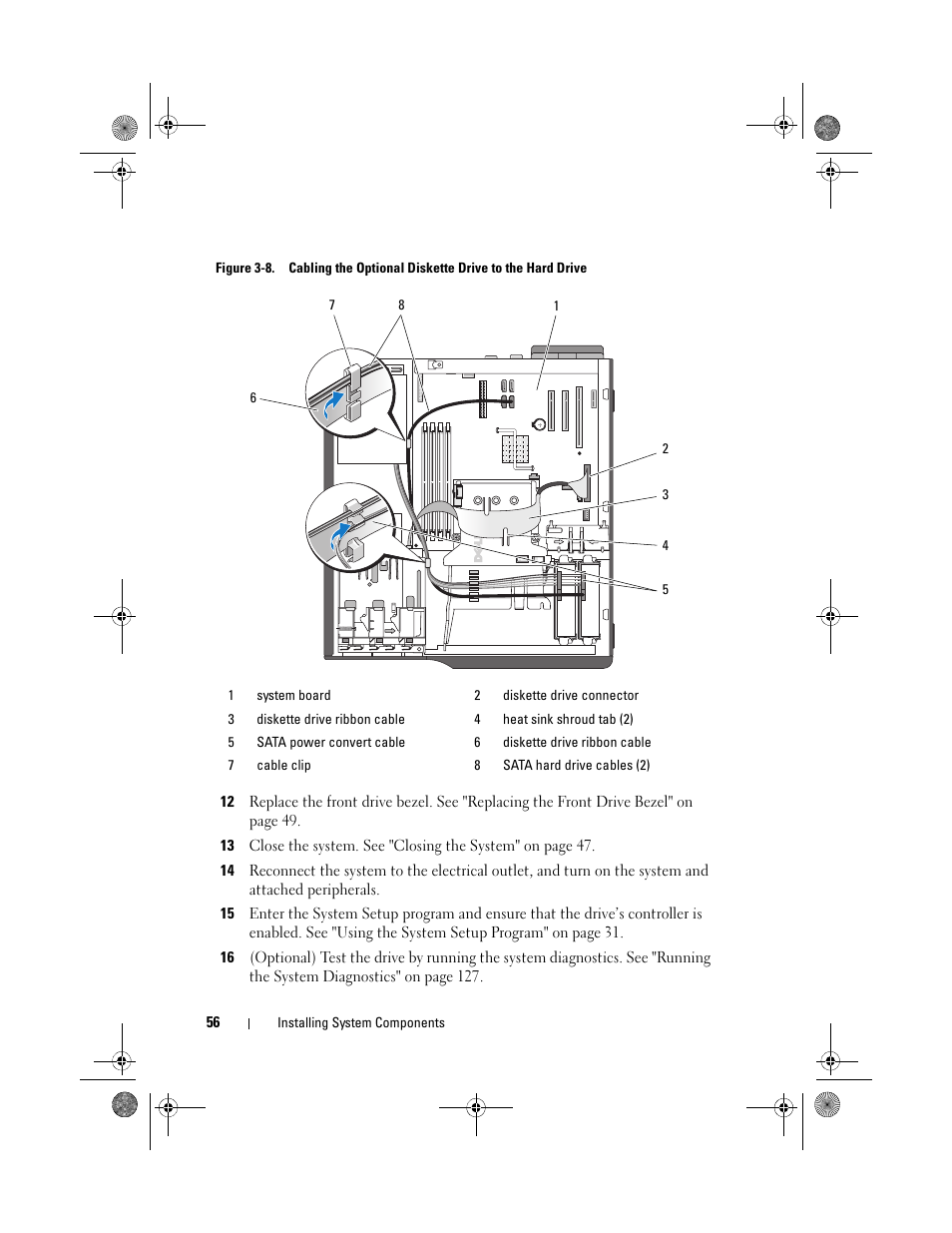 Dell PowerEdge T105 User Manual | Page 56 / 190
