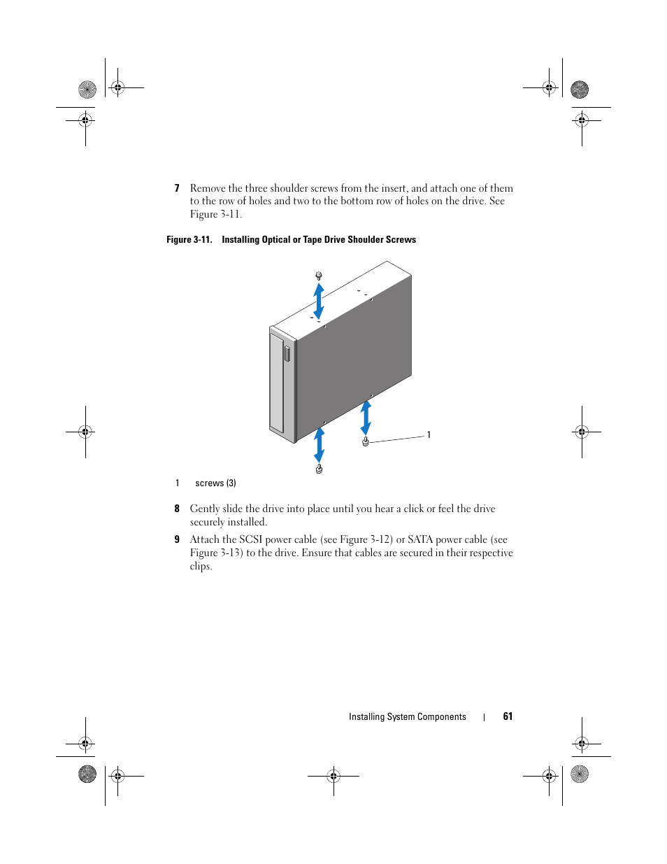 Dell PowerEdge T105 User Manual | Page 61 / 190