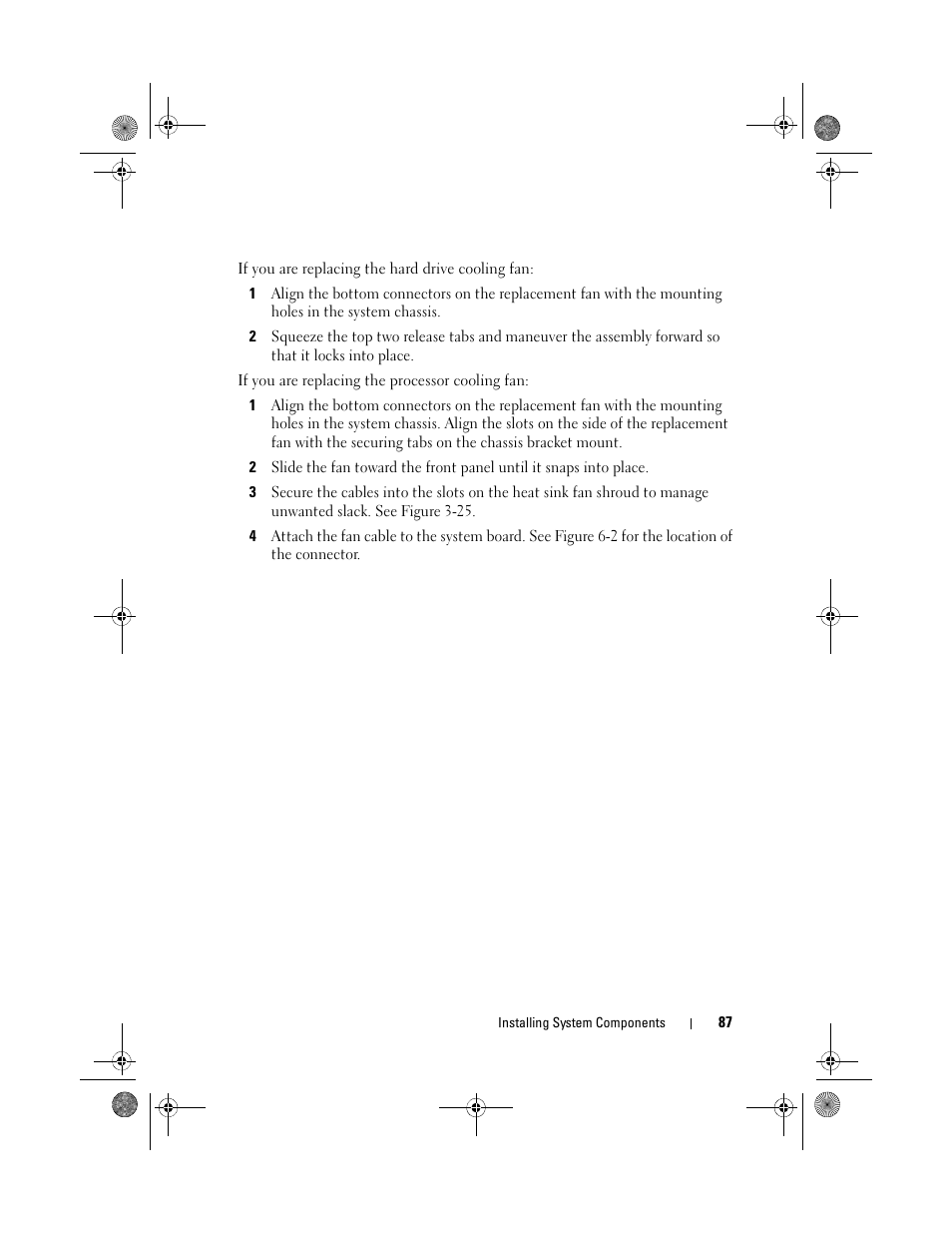 Dell PowerEdge T105 User Manual | Page 87 / 190