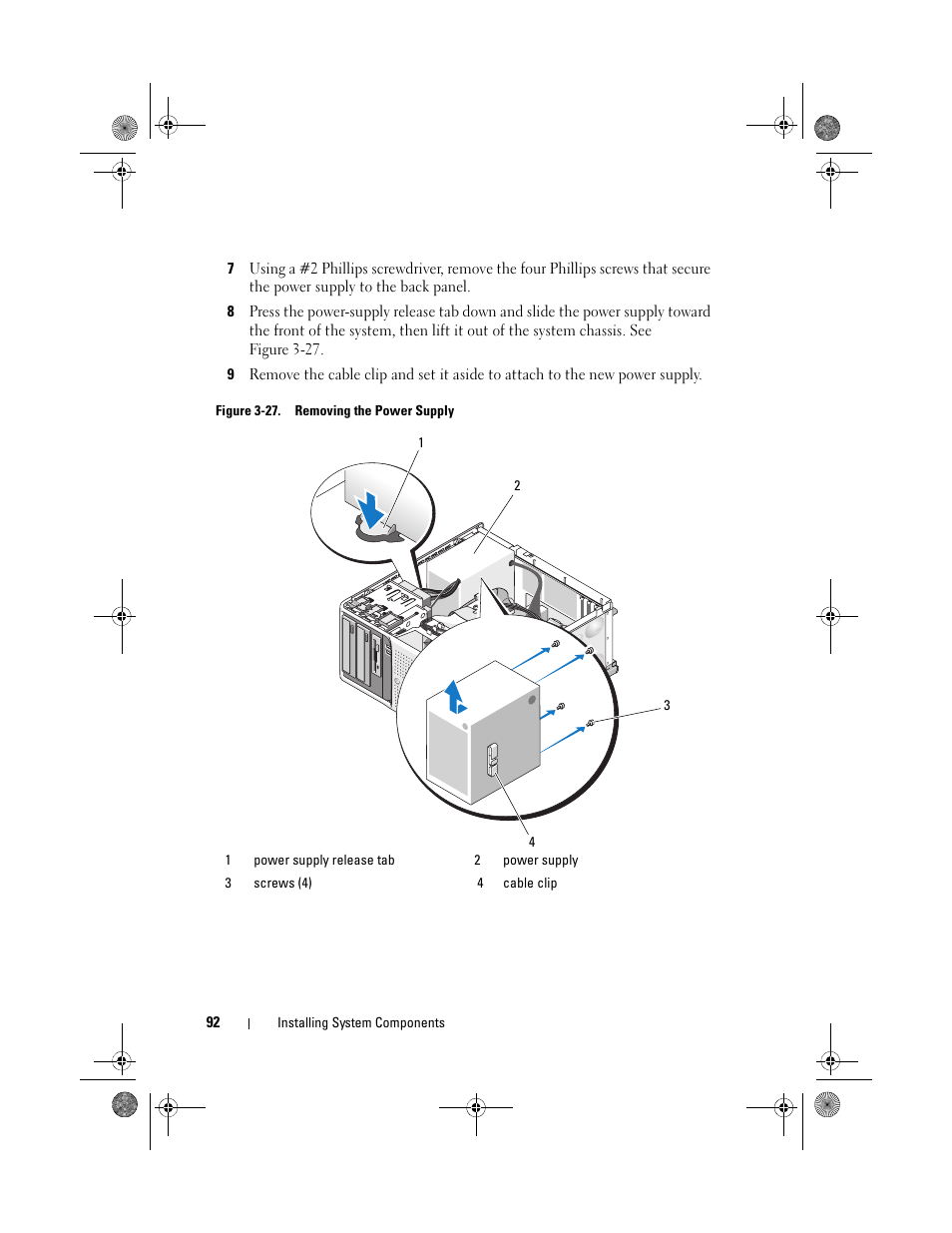 Dell PowerEdge T105 User Manual | Page 92 / 190