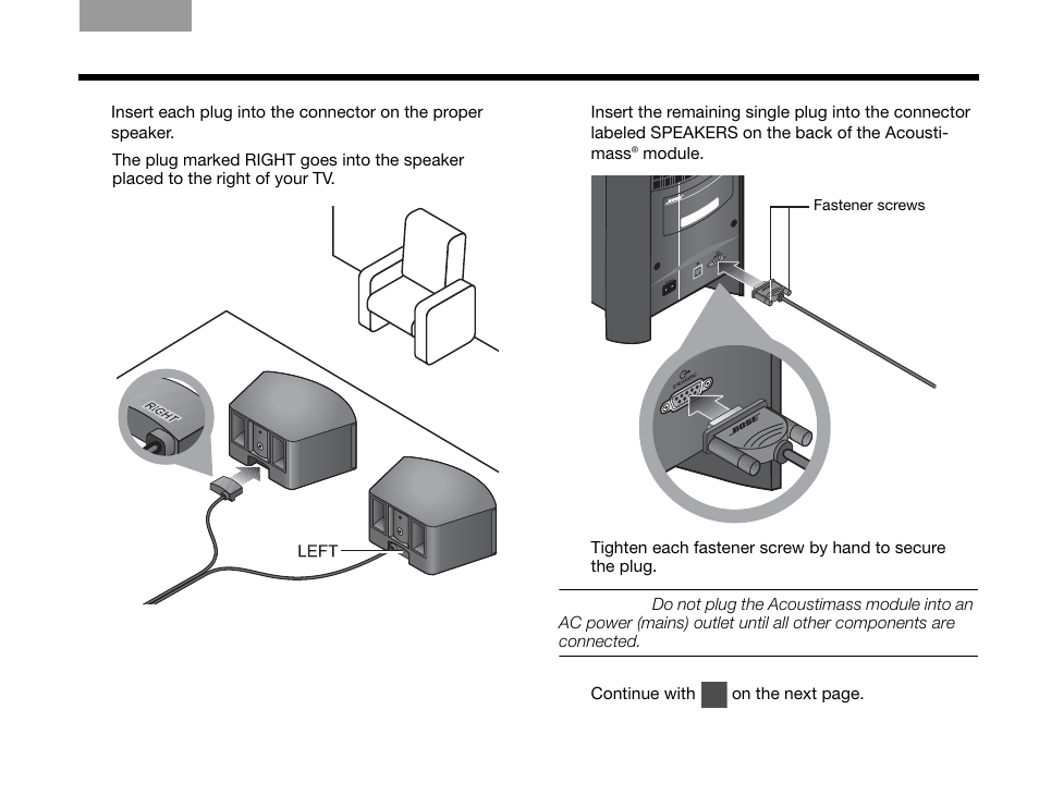 Bose 3.2.1 Series III User Manual | Page 13 / 108