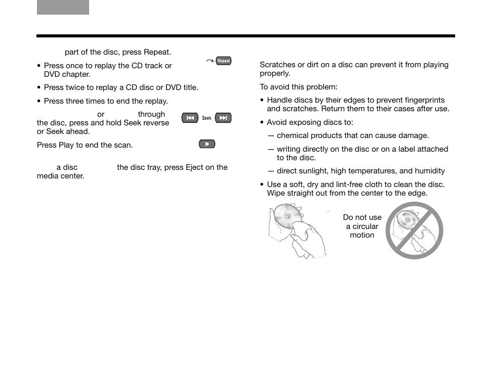 Keeping your discs clean | Bose 3.2.1 Series III User Manual | Page 45 / 108