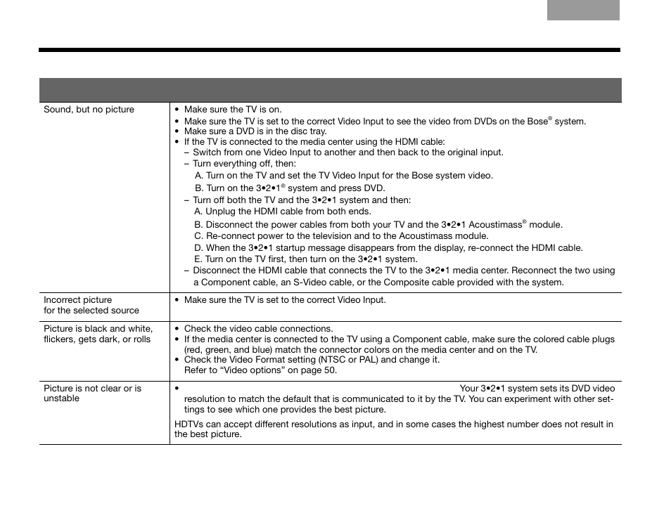 Bose 3.2.1 Series III User Manual | Page 66 / 108