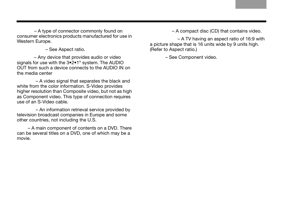 Bose 3.2.1 Series III User Manual | Page 72 / 108