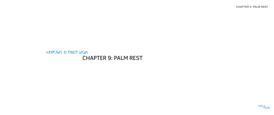 Chapter 9: palm rest | Dell Alienware M15x (Early 2011) User Manual | Page 36 / 118