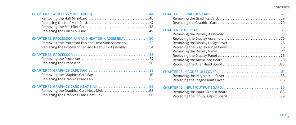 Dell Alienware M15x (Early 2011) User Manual | Page 4 / 118