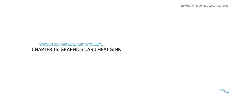 Chapter 15: graphics card heat sink | Dell Alienware M15x (Early 2011) User Manual | Page 63 / 118