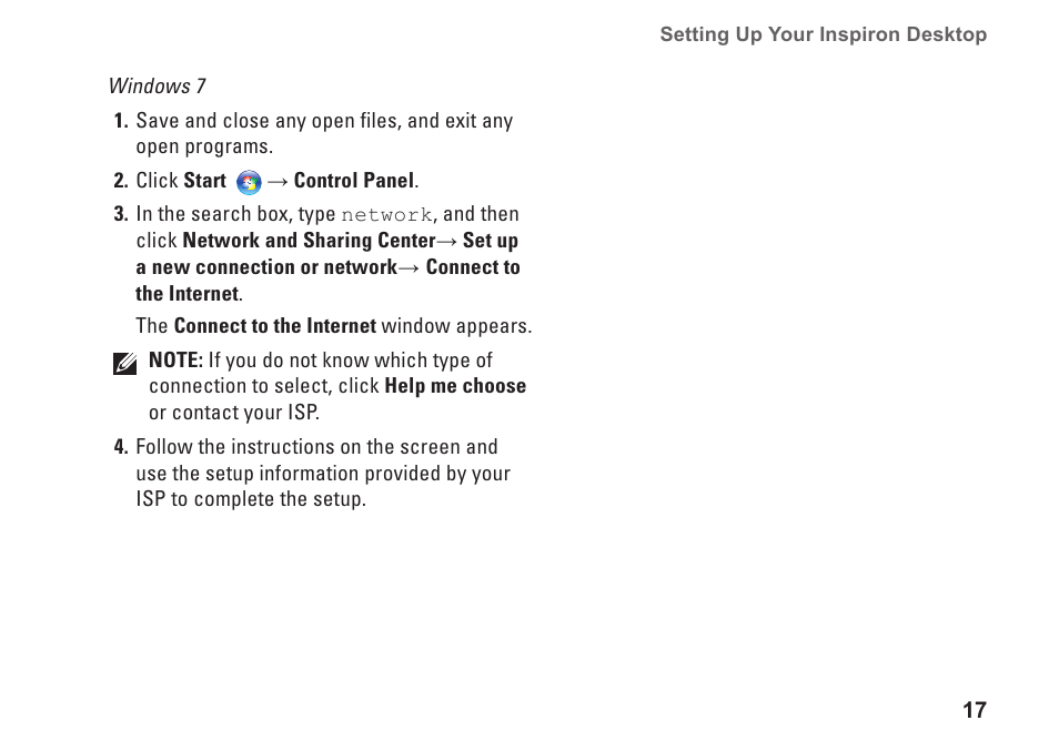 Dell Inspiron 580 (Late 2009) User Manual | Page 19 / 70