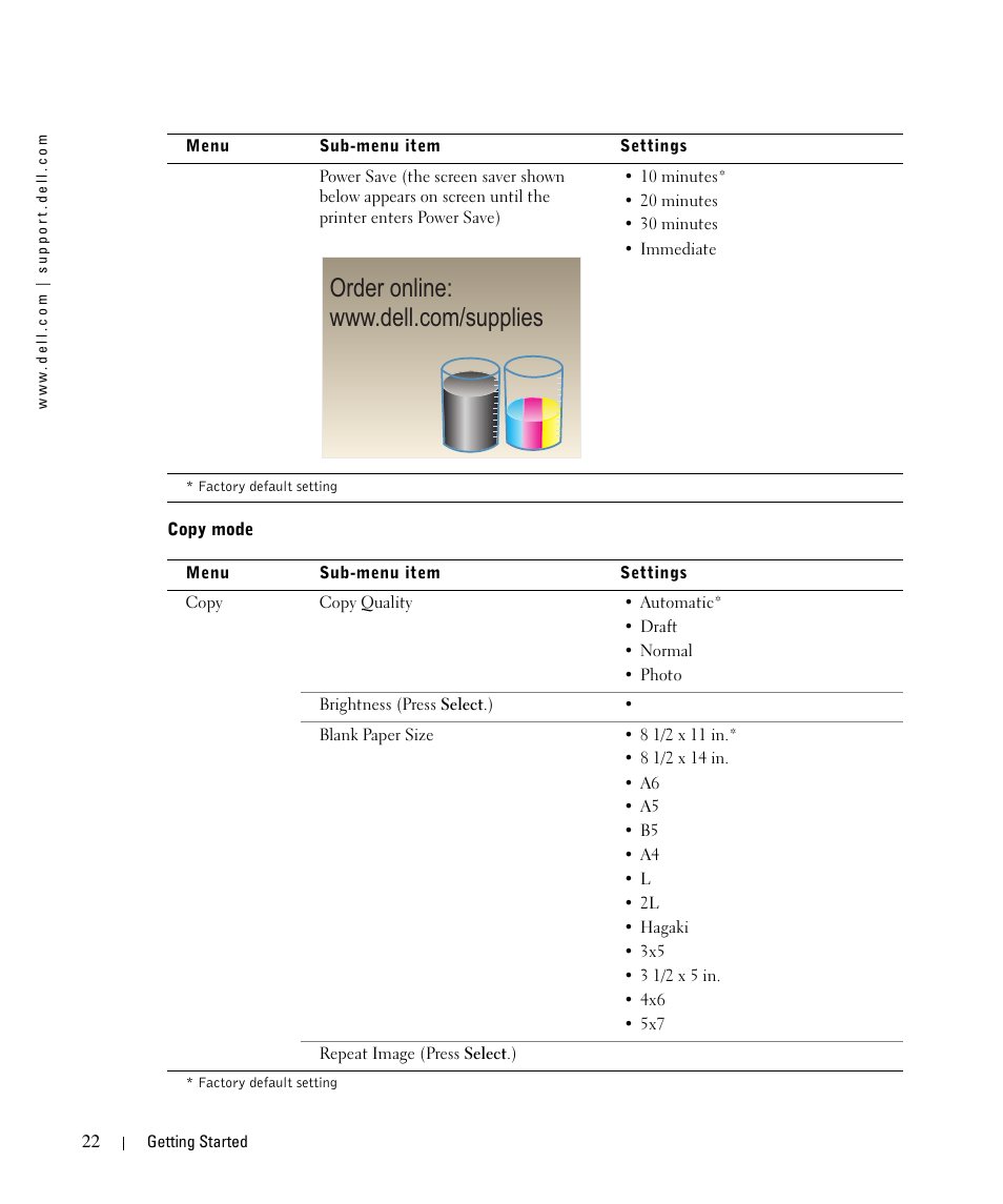 Dell 942 All In One Inkjet Printer User Manual | Page 22 / 108