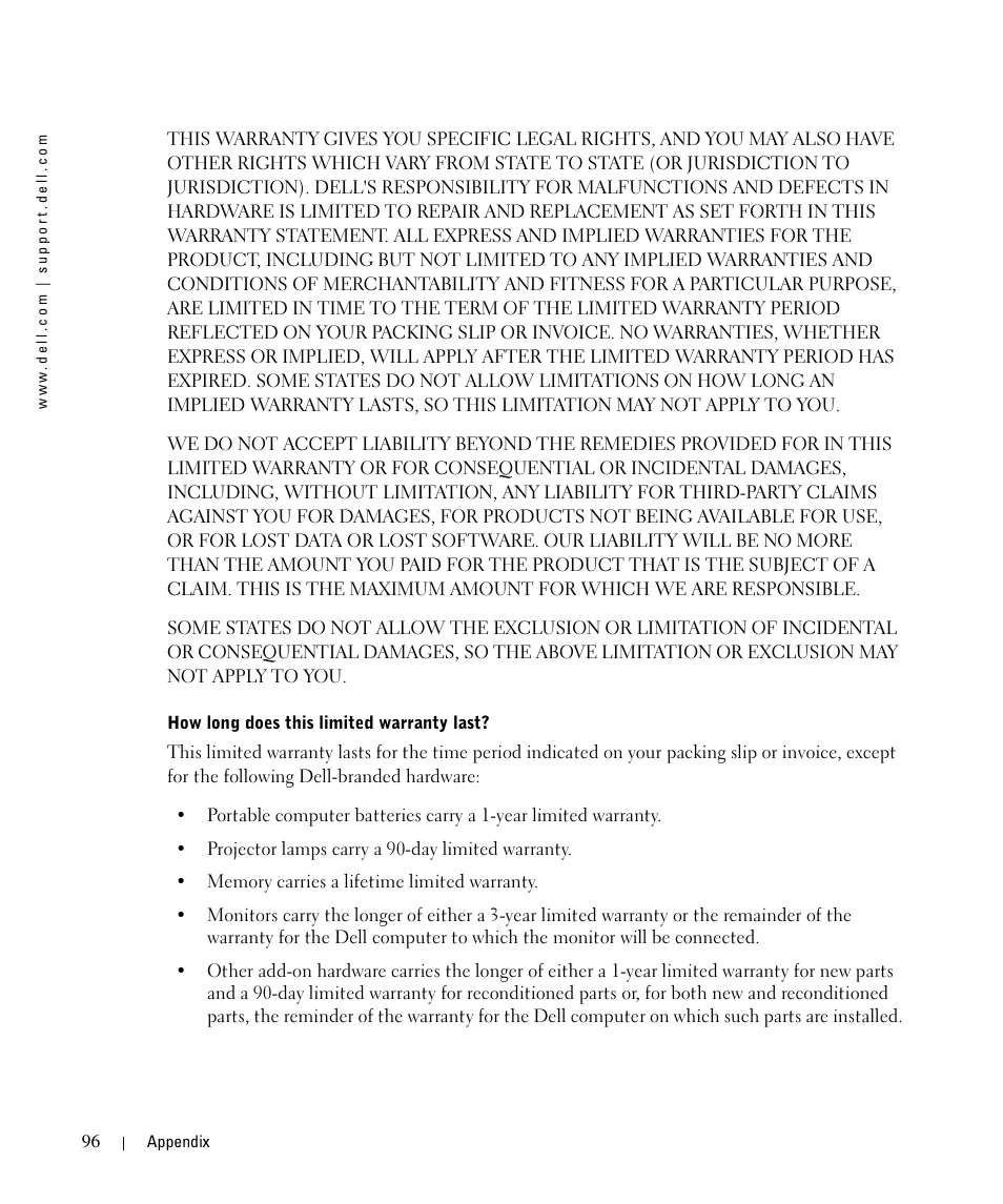 Dell 942 All In One Inkjet Printer User Manual | Page 96 / 108